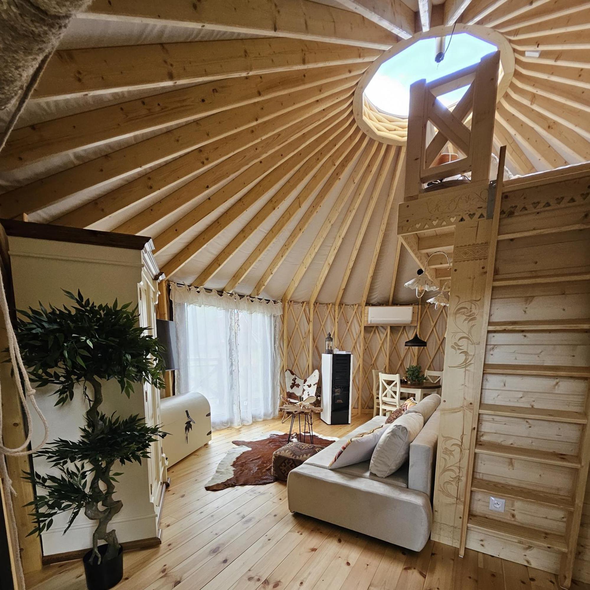Jurta Na Wypasie - Luksusowy Namiot Z Widokiem Na Gory - Jacuzzi, Sauna, Split Ac, Private, Star View Zakopane Exterior foto
