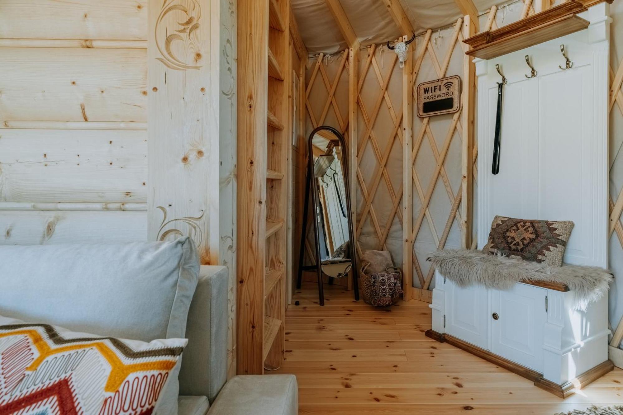 Jurta Na Wypasie - Luksusowy Namiot Z Widokiem Na Gory - Jacuzzi, Sauna, Split Ac, Private, Star View Zakopane Exterior foto